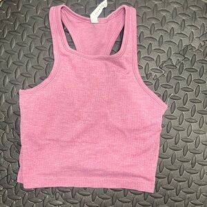 Lululemon pink tank top